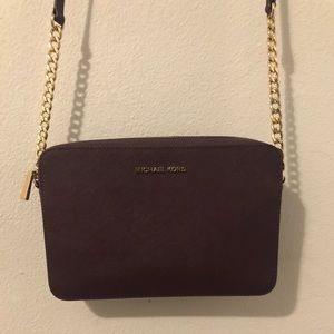 Michael Kors Eggplant Crossbody